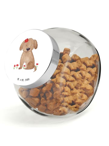 Mr. & Mrs. Panda Dose Hund Dame ohne Spruch in Weiß