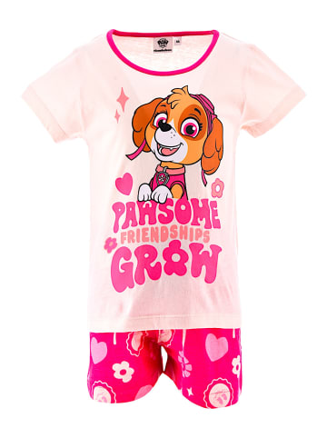 Paw Patrol Schlafanzug kurz Paw Patrol Skye in Rosa