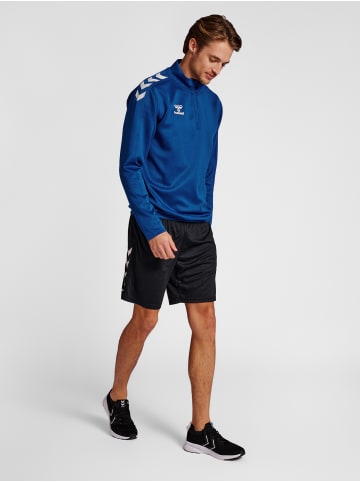 Hummel Halbreißverschluss Jacke Hmlcore Erwachsene in TRUE BLUE