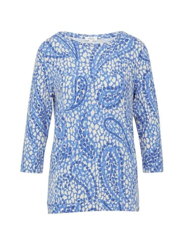 S.OLIVER RED LABEL Langarmshirt in Blau