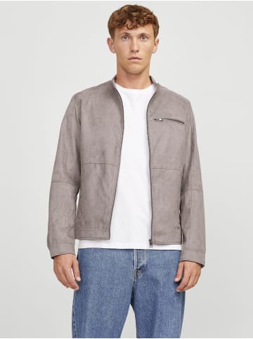 Jack & Jones Kunstlederjacke in Falcon 2