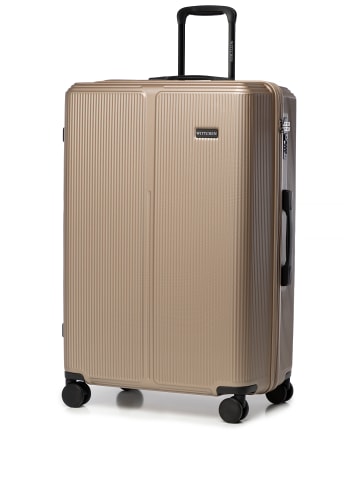 Wittchen LARGE SUITCASE WITH COMBINATION LOCK in Gold