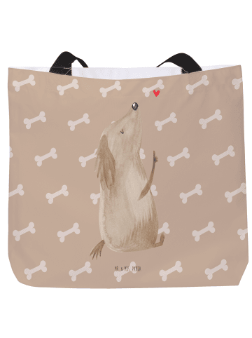 Mr. & Mrs. Panda Schultertasche Hund Liebe ohne Spruch in Hundeglück