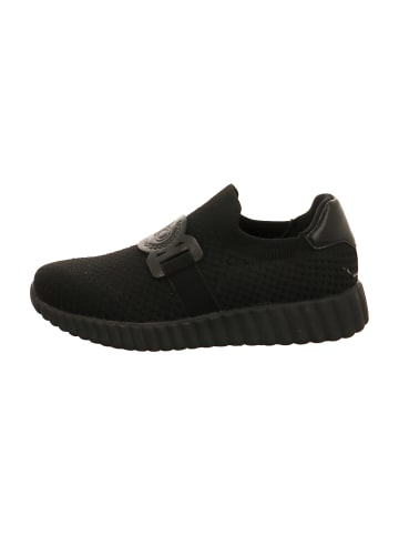 Bugatti Sportliche Slipper in Schwarz