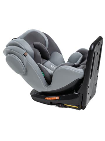 BeBelissimo Kindersitz I-SIZE 40-150 cm, 360, Kinderautositz - Leto in Grau