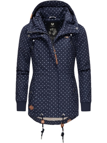 ragwear Winterjacke Danka Dots II Intl. in Navy