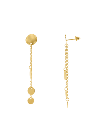 Steel_Art Ohrstecker Damen Clauda goldfarben in goldfarben