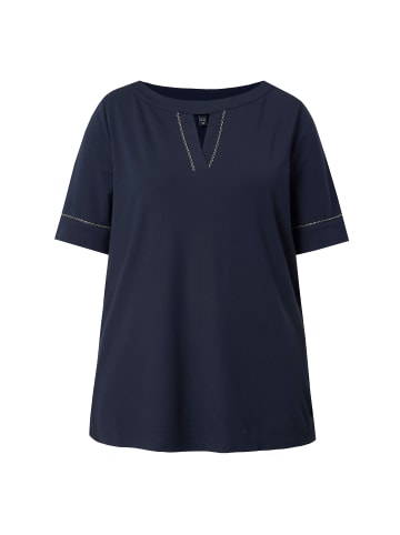 Ulla Popken Shirt in dunkles marine
