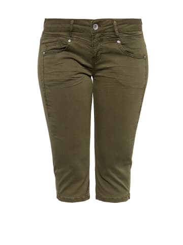 ATT Jeans ATT Jeans Slim Fit Caprihose Zoe in olivgrün