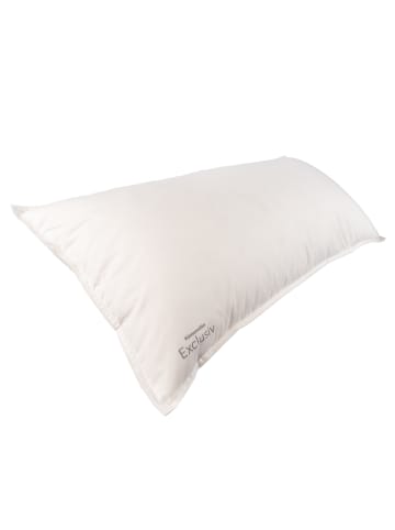Künsemüller Exclusiv Daunen Kopfkissen in weiß