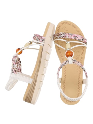 Ital-Design Sandale & Sandalette in Weiß