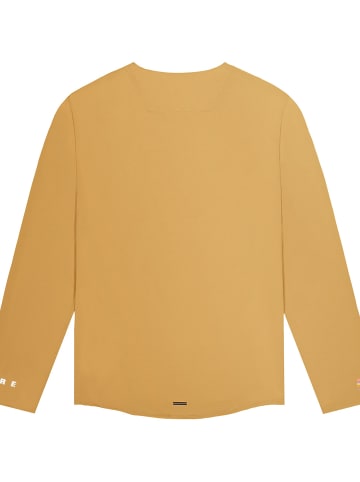 PICTURE M OSBORN PRINTED LS TEE in Gold