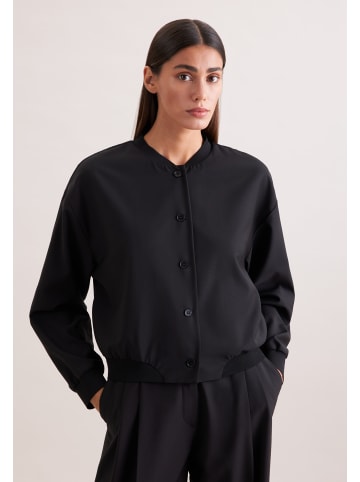 Seidensticker Blusenjacke Regular in Schwarz