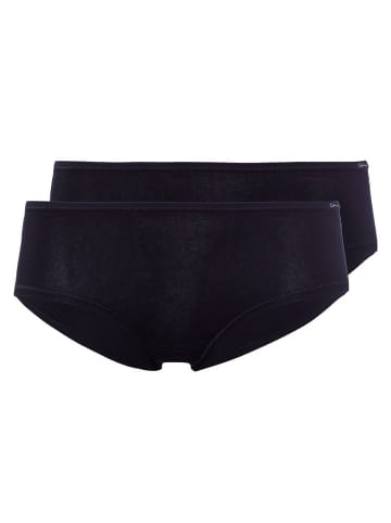 Skiny Slip 2er Pack in Schwarz