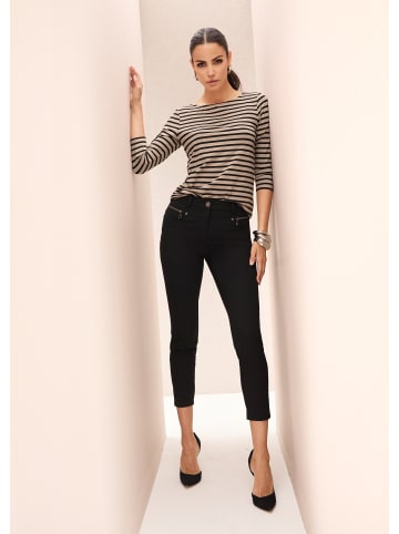 MADELEINE Slim Fit Stretchhose mit Taschen in schwarz