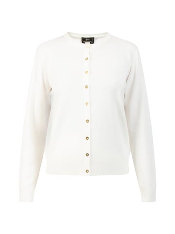 faina Damen Cardigan in Wollweiss