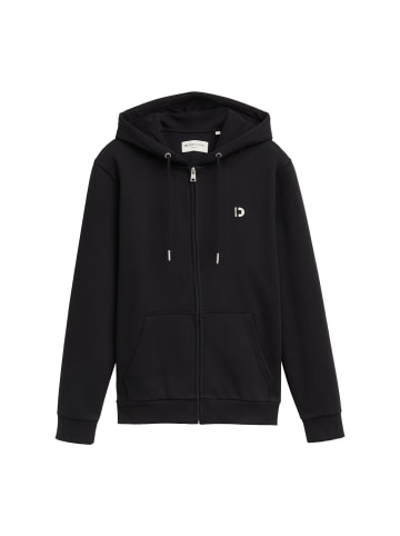 Sweatjacke in schwarz