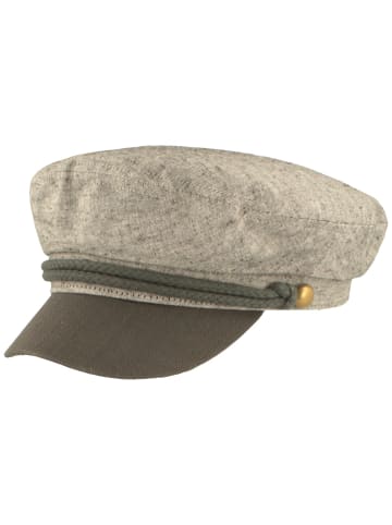 fiebig Schirmmütze einteilig in grau