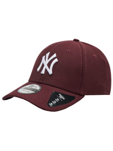 NEW ERA New Era 9FORTY Diamond New York Yankees MLB Cap in Dunkelrot