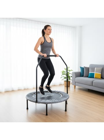 relaxdays Trampolin in Grau - Ø 102 cm