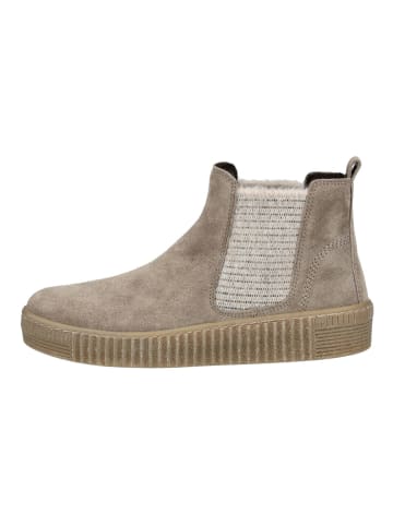 Stiefelette Dunkelbeige