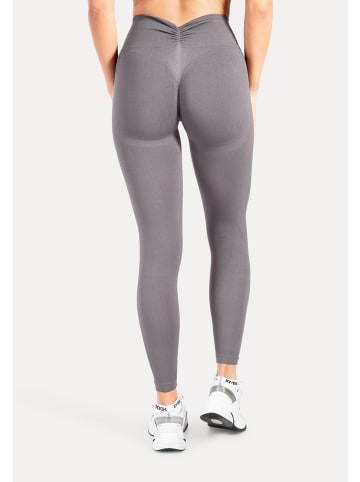 SMILODOX Leggings Lesedi Seamless Scrunch in Anthrazit