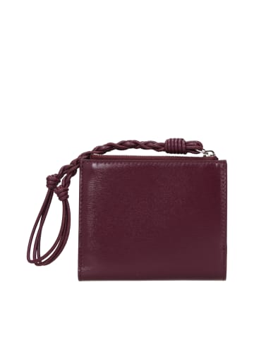 Jil Sander Rot Leder Geldbörse
