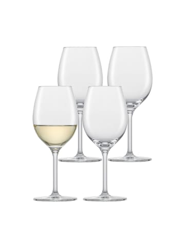 Schott Zwiesel 4er Set Chardonnay Weißweinglas For you 368 ml in transparent