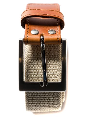 JP1880 Stoffbandgürtel in beige