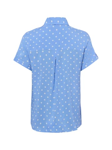 Franco Callegari Bluse Debby in blau weiß - 0004