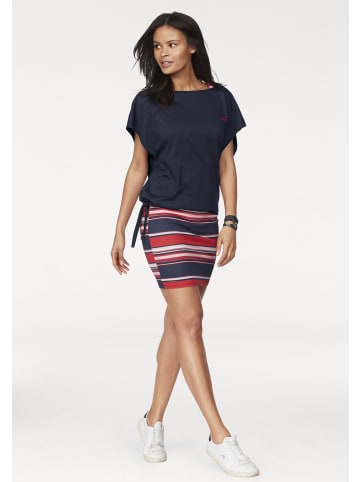 Kangaroos Jerseykleid in marine, rot-blau-gestreift