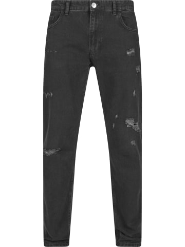 2Y Premium Tapered Jeans in black