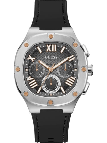 Guess Analoguhr für Herren in silber