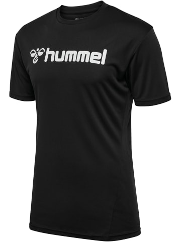 Hummel T-Shirt Hmllogo Erwachsene in BLACK