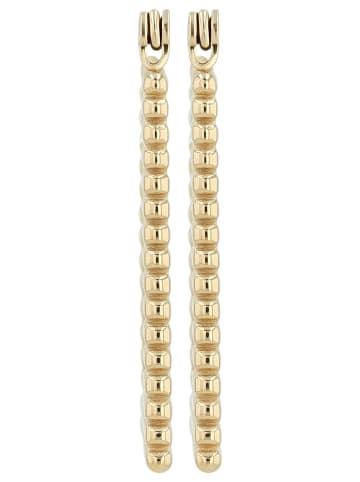 Adeliás Damen Ohrringe – Creole aus Edelstahl in gold