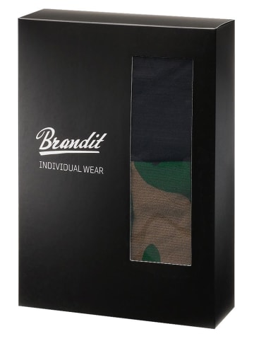 Brandit Boxershort "Boxer Shorts Logo 2 Pack" in Camouflage