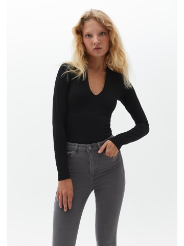 OXXO Langarmshirt BLACK