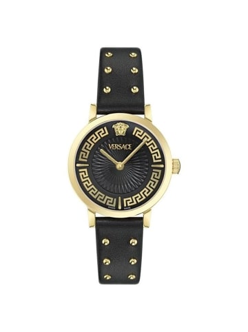 Versace Analoguhr für Damen in Schwarz