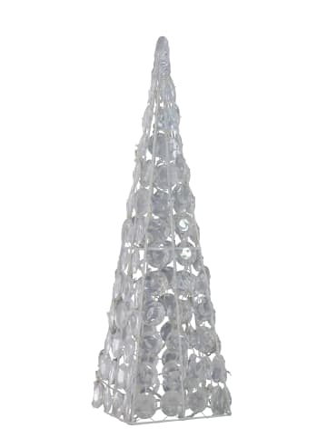 näve LED Weihnachtsartikel "PYRAMIDE" in klar/transparent