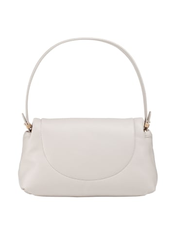 DuDu Melville Schultertasche Leder 31 cm pearl