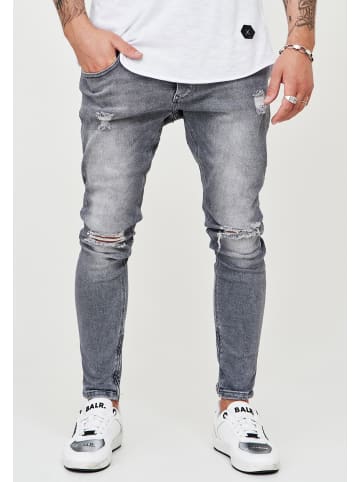 behype Jeanshose SPIKE in grau