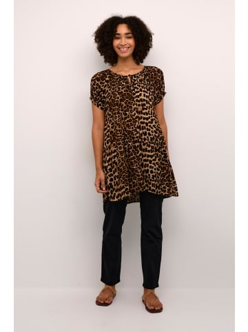 Kaffe Tunika KAamber in Classic Leopard