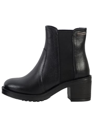 Les Tropéziennes par M Belarbi Lederstiefel „Mine“ Schwarz