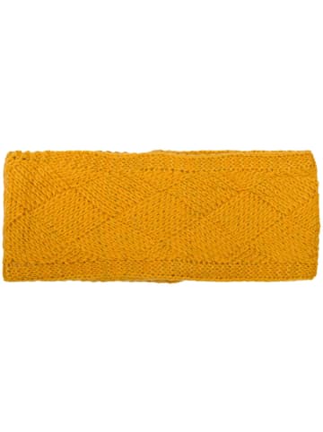 styleBREAKER Strick Stirnband in Curry