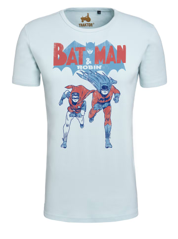 Logoshirt T-Shirt Batman & Robin in hellblau