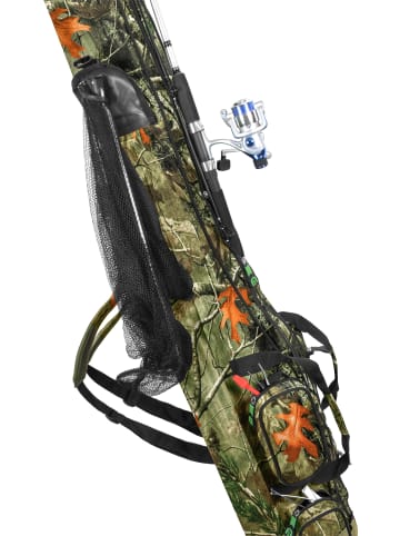 Normani Outdoor Sports Rutentasche 1,90 m RodBox Triple in Autumn Camo