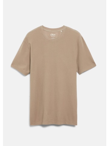 s.Oliver T-Shirt in 8621_hellbraun