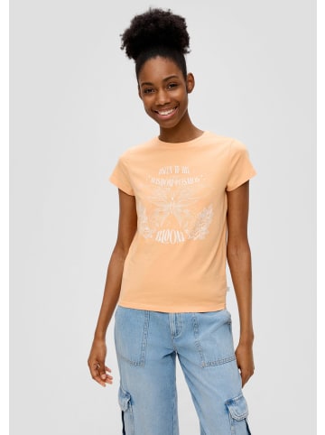 QS T-Shirt in 21D0_papaya