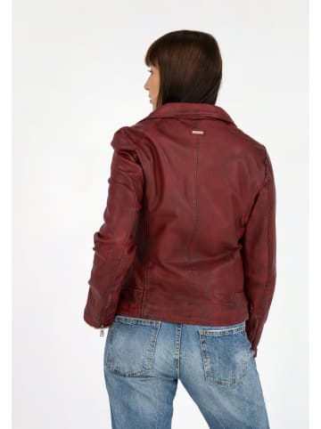 CBL Damen Lederjacke in Rot