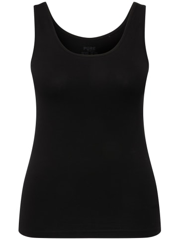 Ulla Popken Unterhemd in schwarz